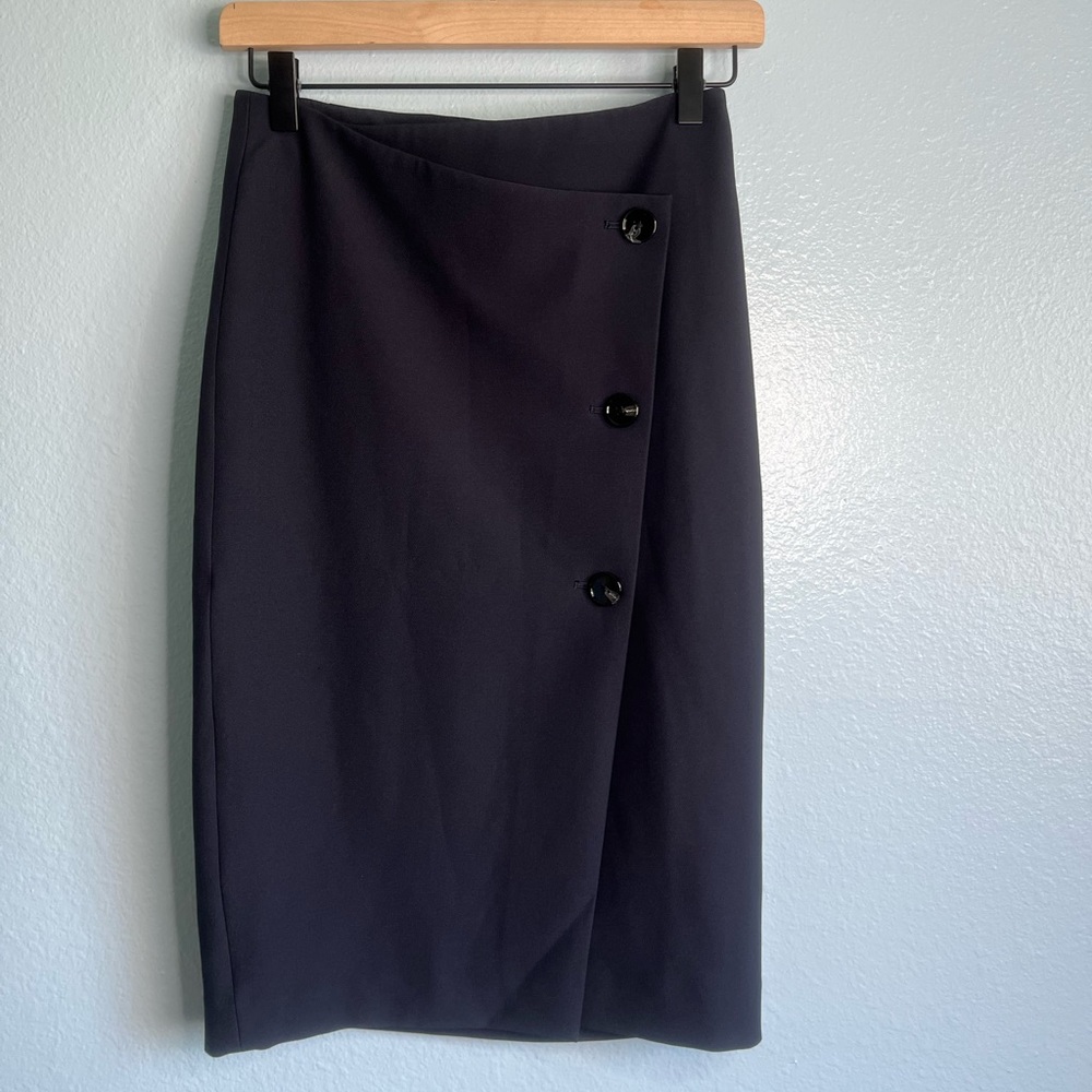 Express navy pencil skirt size xxs